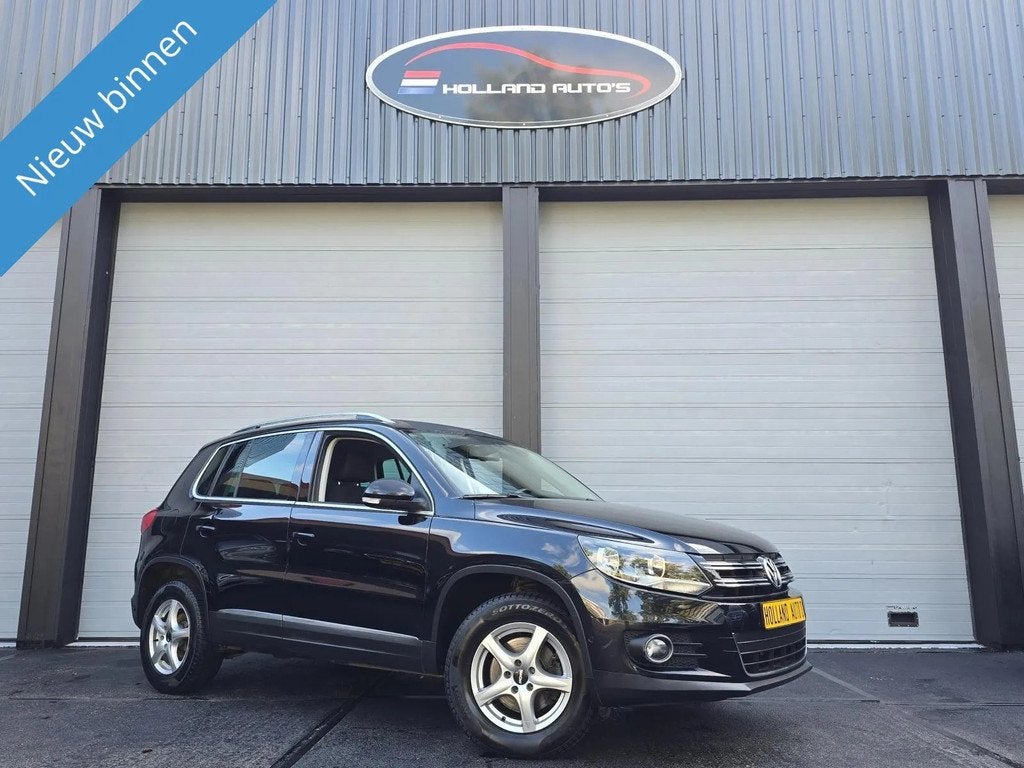 Volkswagen Tiguan 2.0 TSI DSG 4Motion, Auto's, Volkswagen, Automaat, Gebruikt, Zwart, 4 cilinders