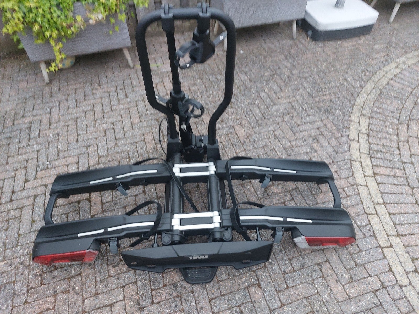 thule easyfold 944 nieuw type, Ophalen, Elektrische fiets, Zo goed als nieuw, 2 fietsen