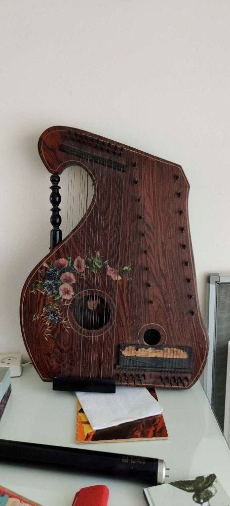 Harp viool, Ophalen, Gebruikt