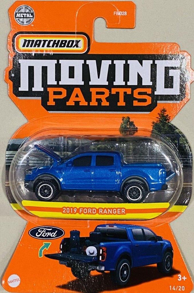 Matchbox: Moving Parts: 2019 Ford Ranger, ., Nieuw, Ophalen of Verzenden, .