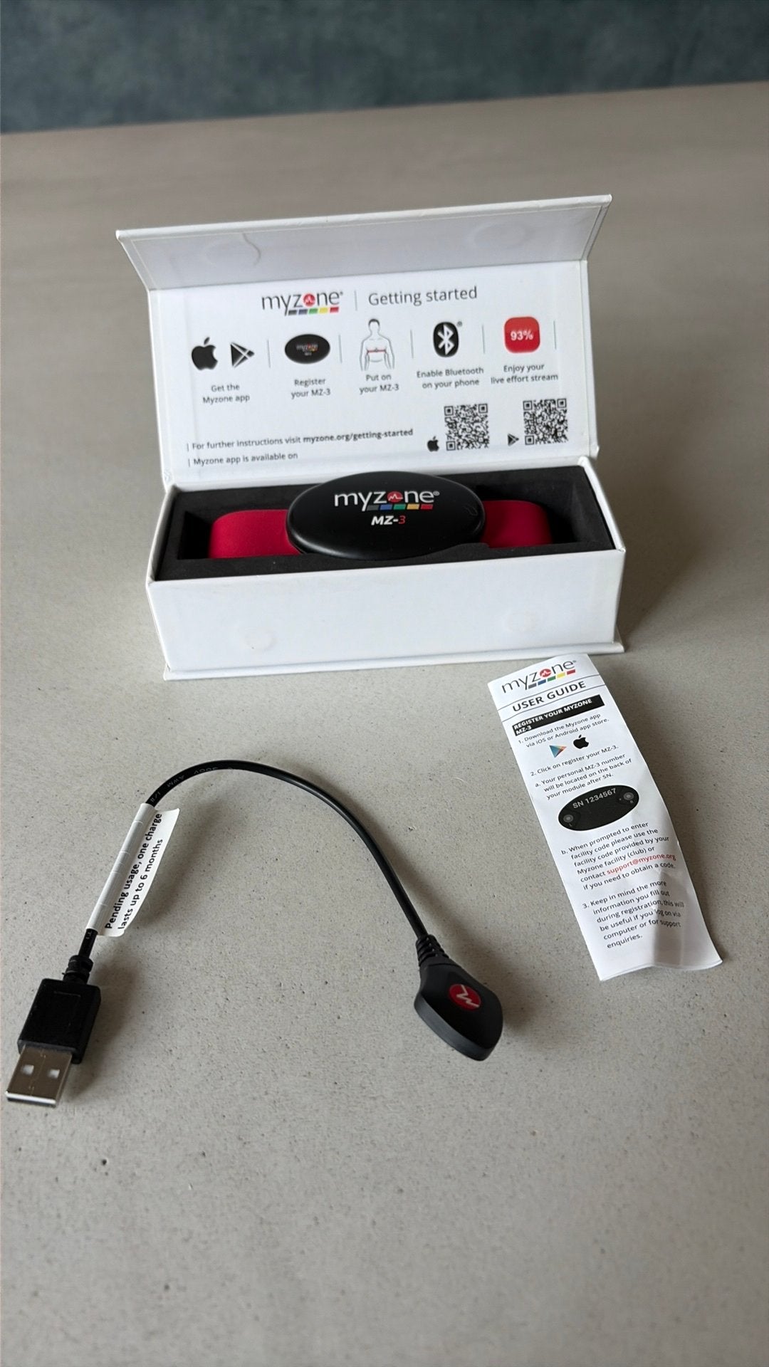 Myzone MZ-3, Ophalen of Verzenden, Zo goed als nieuw, Overige merken