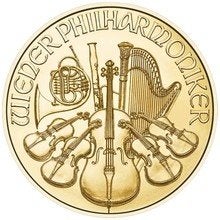 Philharmoniker 1/10 oz gouden munt - Austrian Mint, Ophalen, Goud