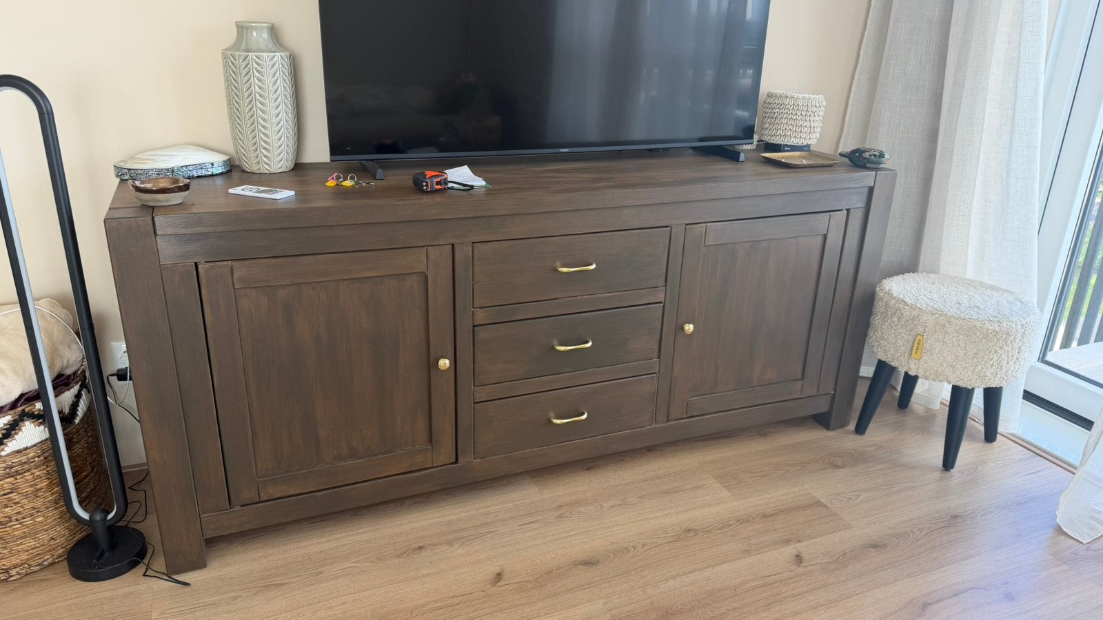 Dressoir, Huis en Inrichting, Kasten | Dressoirs, Ophalen, Zo goed als nieuw, 25 tot 50 cm, 150 tot 200 cm