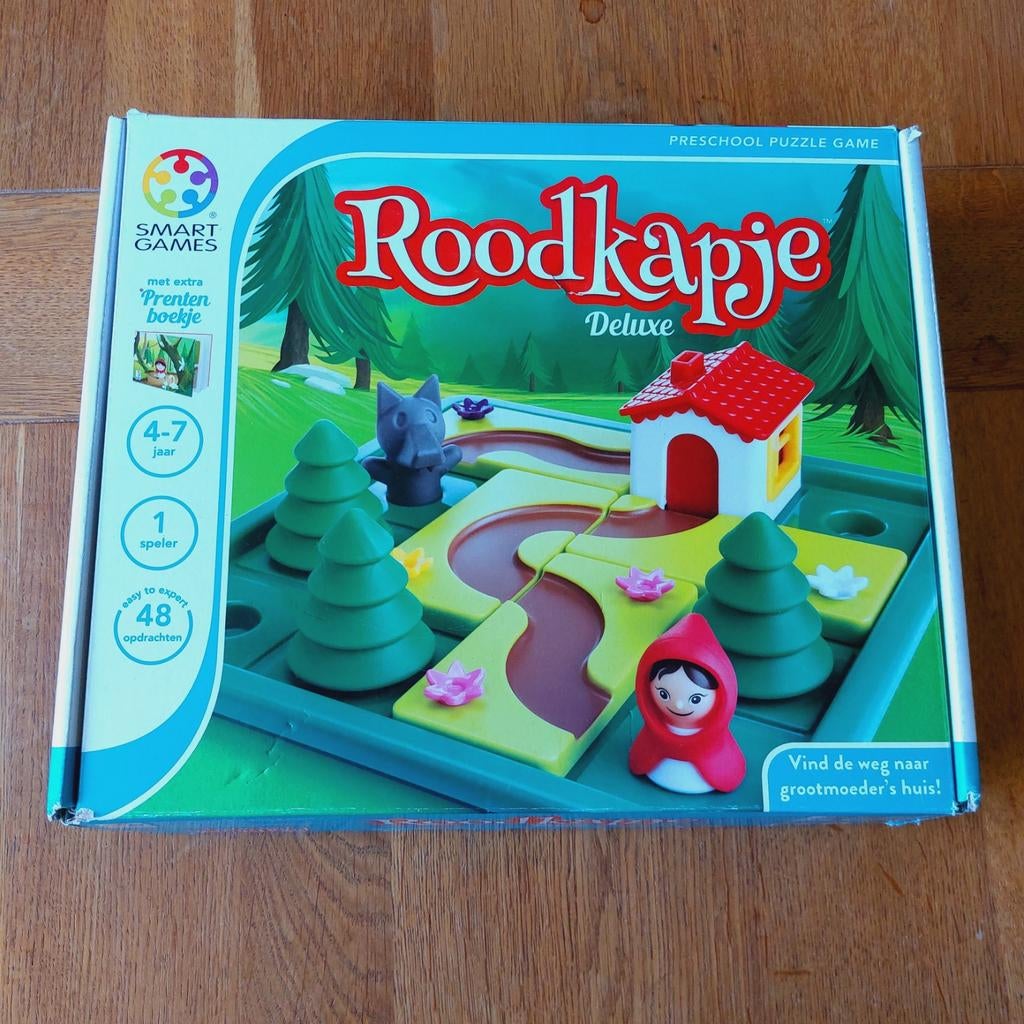 Smart Games Roodkapje Deluxe - Denkspel voor kinderen, Kinderen en Baby's, Speelgoed | Educatief en Creatief, Ophalen of Verzenden