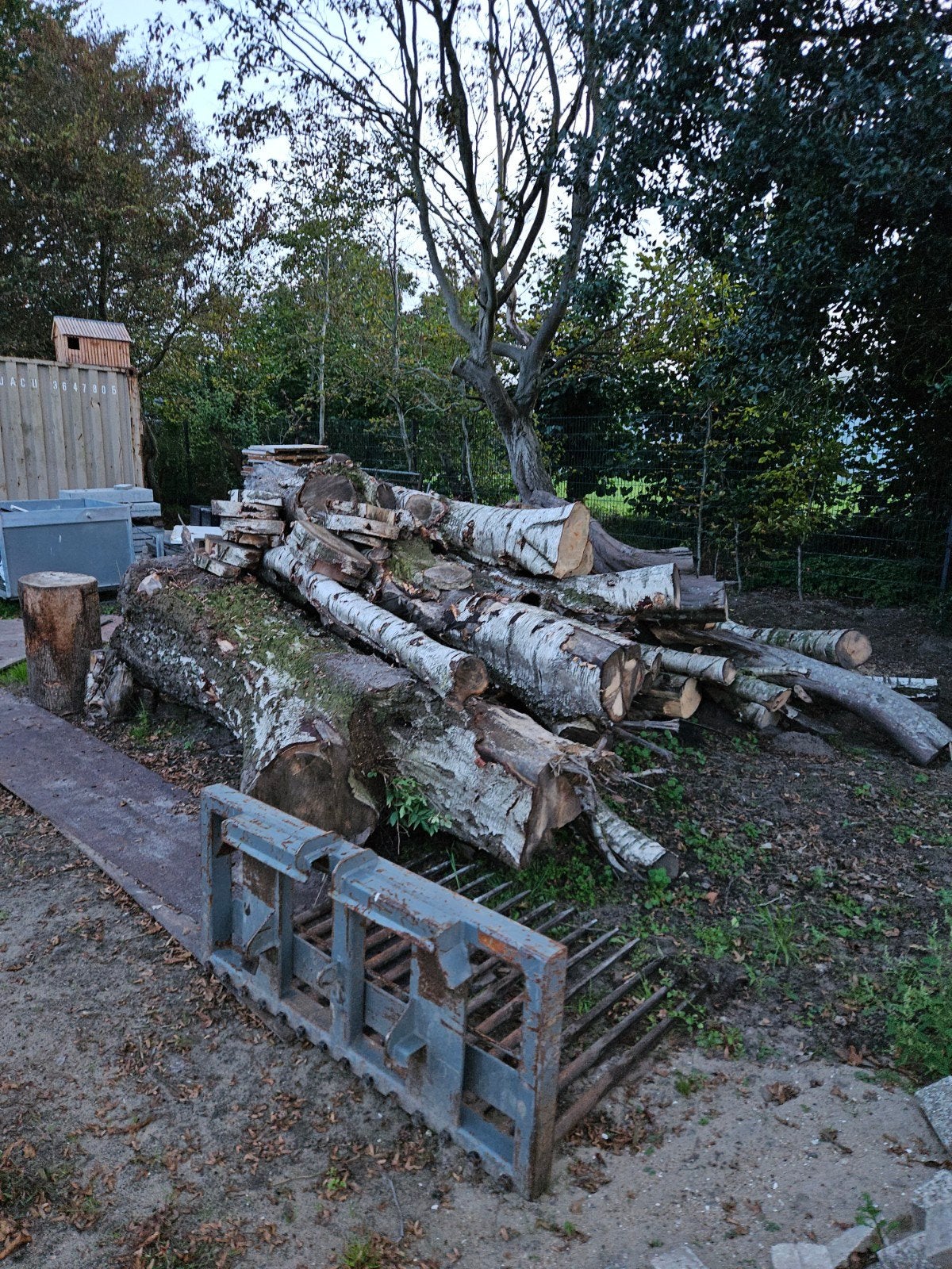 stamhout loofbomen kachelhout, Tuin en Terras, 3 tot 6 m³, Ophalen