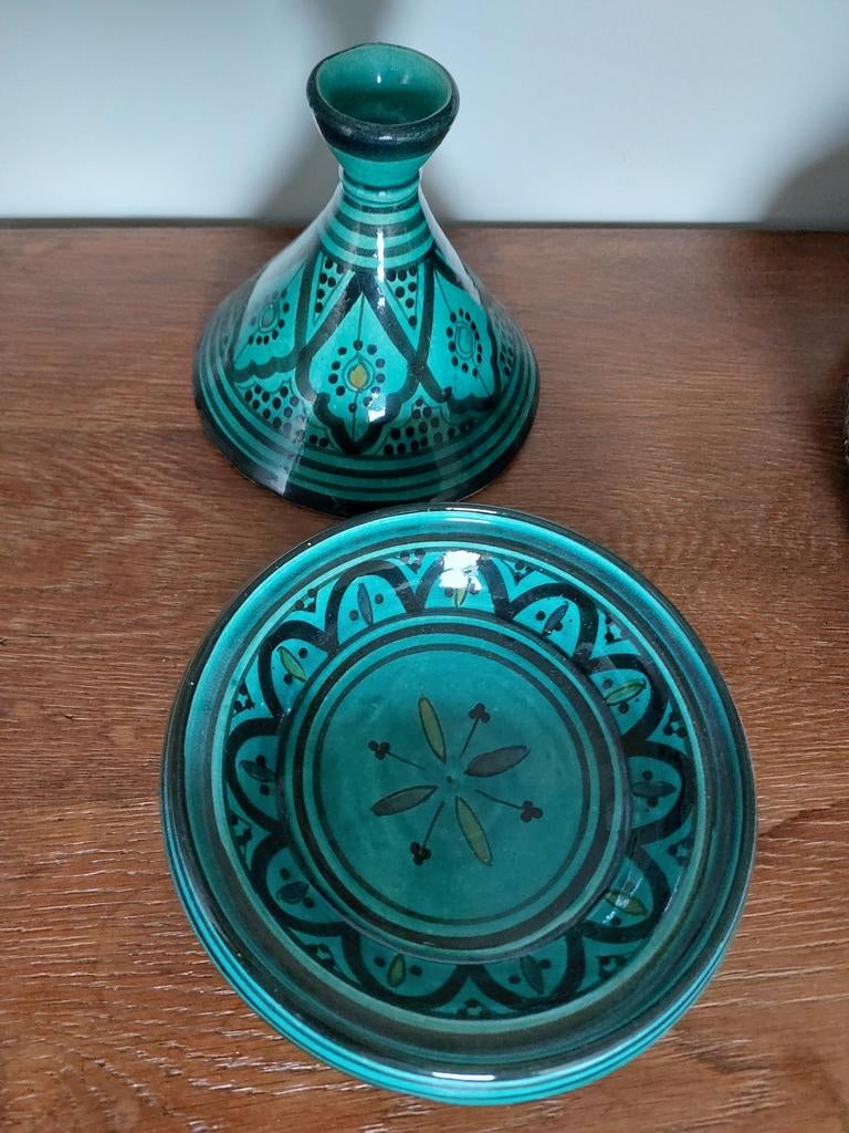 Kleine Marokkaanse tajine, Ophalen of Verzenden