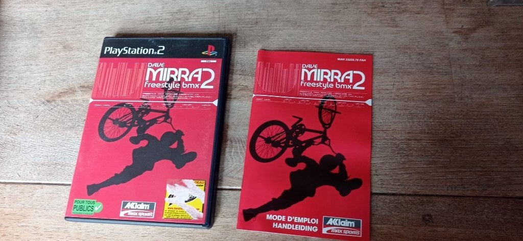 Dave Mirra Freestyle BMX 2 playstation 2 ps2 game, 1 speler, Ophalen of Verzenden, Zo goed als nieuw, Vanaf 3 jaar