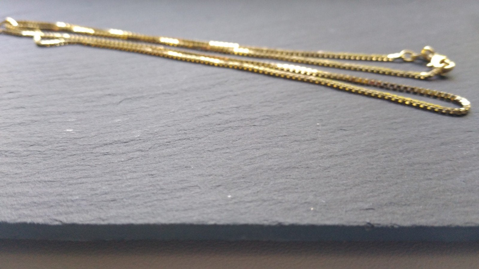 gouden Venetiaanse schakel 3 mm 50 cm gd, Verzenden