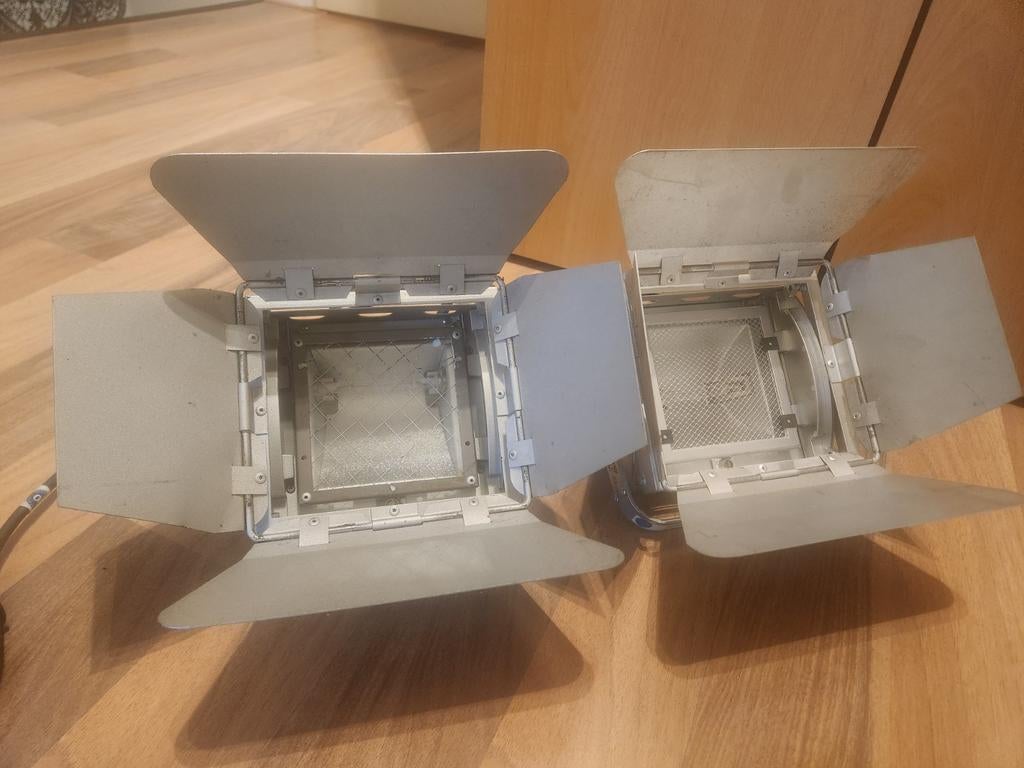 2x Belma Lichttechniek Horizon lampen vintage theater lampen, Ophalen, Gebruikt, Licht