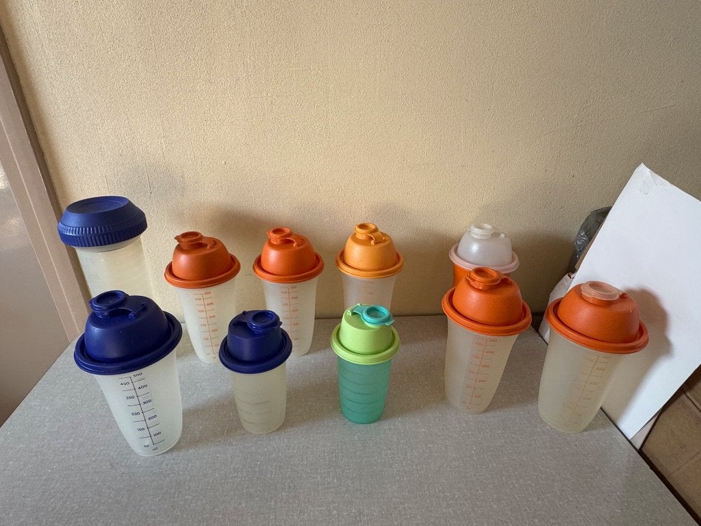 Z.G.A.N. Quickshaker - shaker - schutbeker TUPPERWARE, Huis en Inrichting, Keuken | Tupperware, Overige kleuren, Ophalen of Verzenden