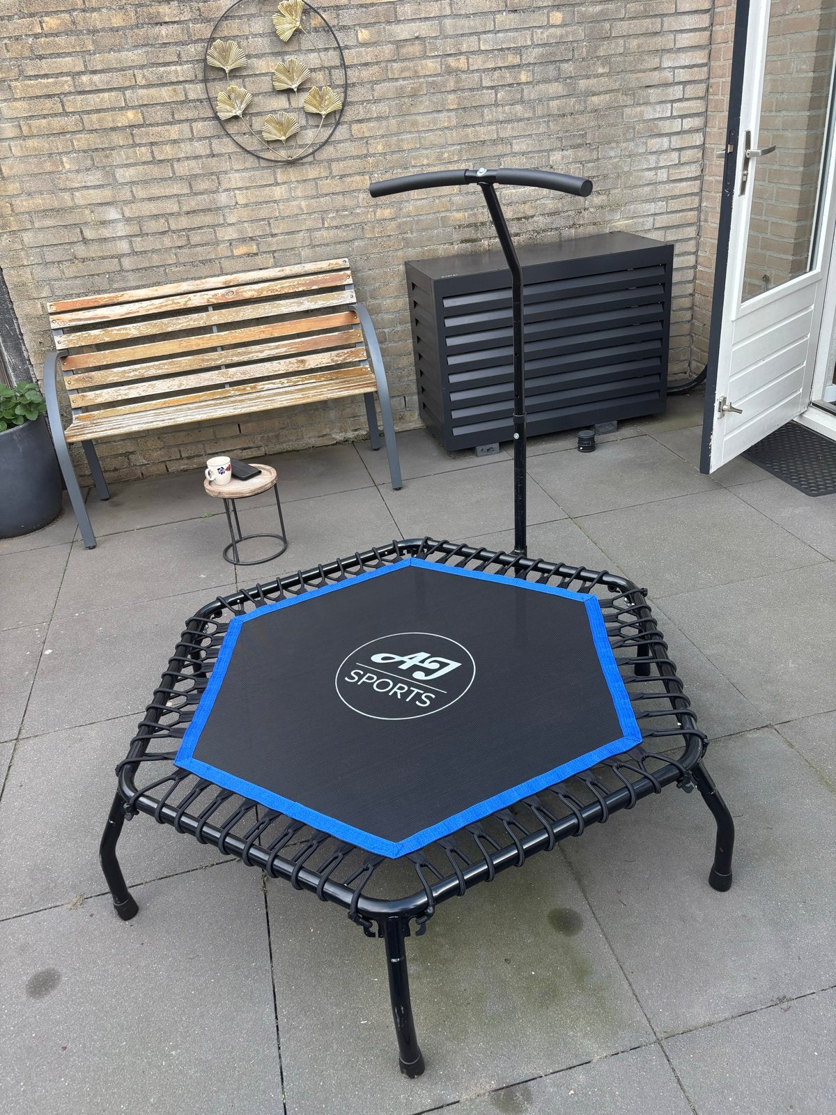 AJ Sports Fitness Trampoline met Handvat - 134 cm breedte, Sport en Fitness, Ophalen, Zo goed als nieuw, Overige typen