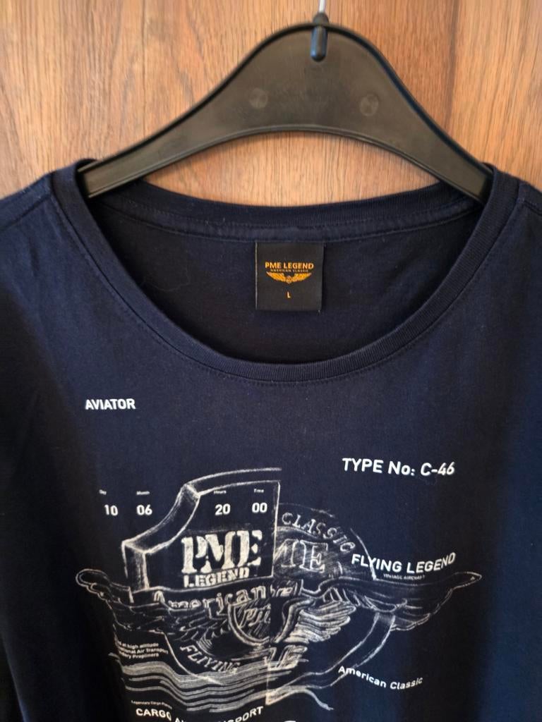 PME Legend T-shirt donkerblauw maat L, Ophalen of Verzenden