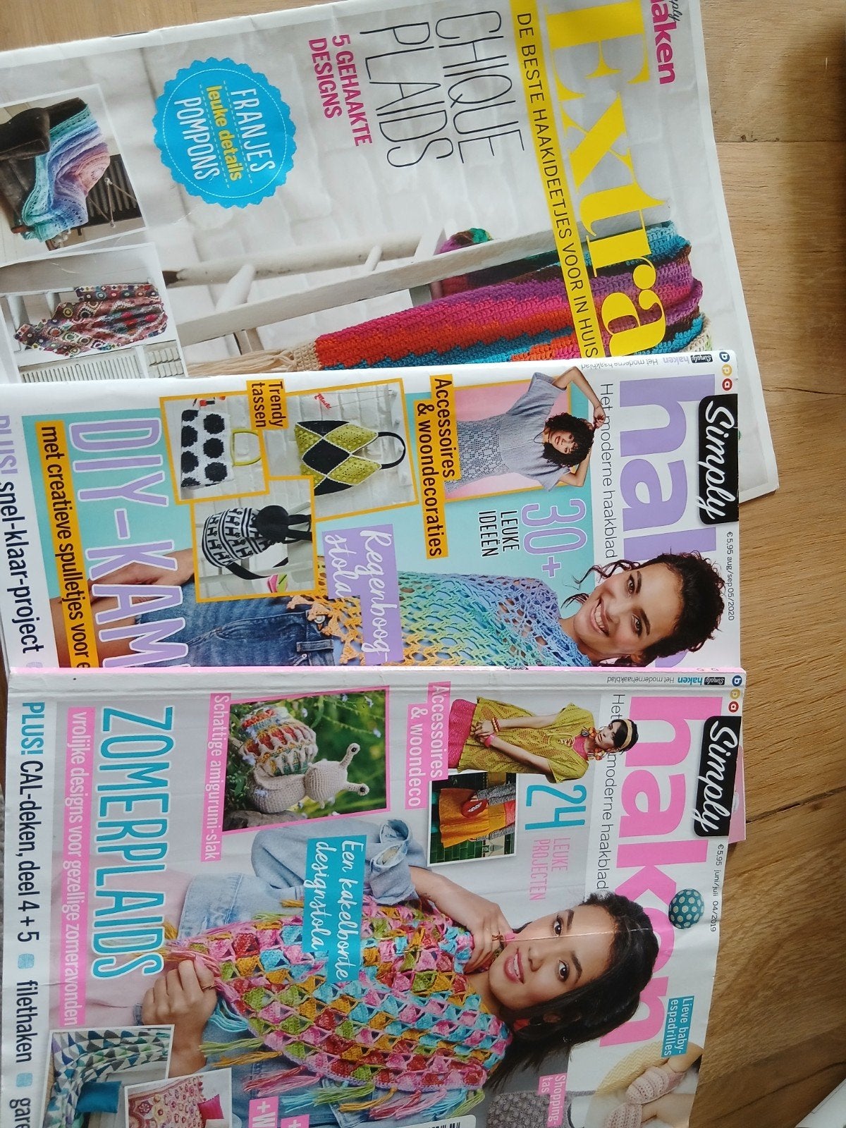 3x simply haken  haak tijdschriften, Ophalen of Verzenden, Haken, Patroon of Boek
