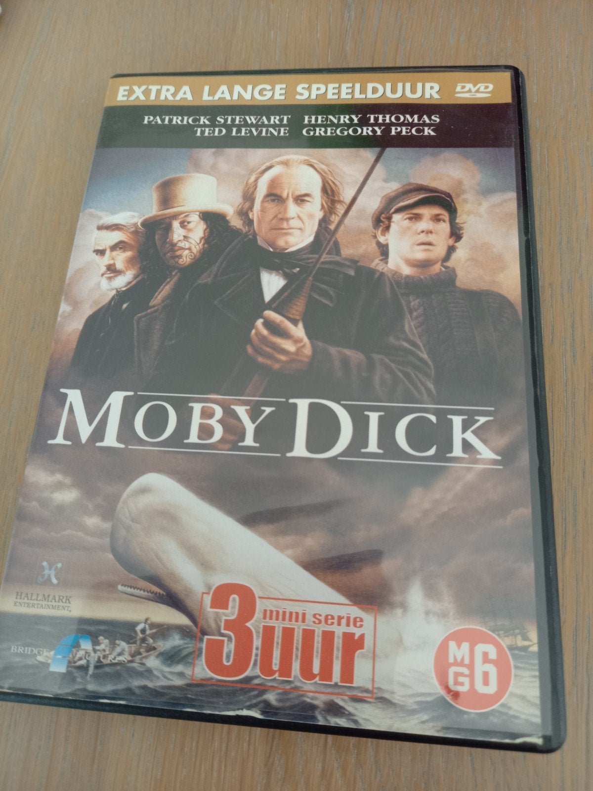 Moby Dick DVD - Extra lange speelduur - Krasvrij, Ophalen of Verzenden
