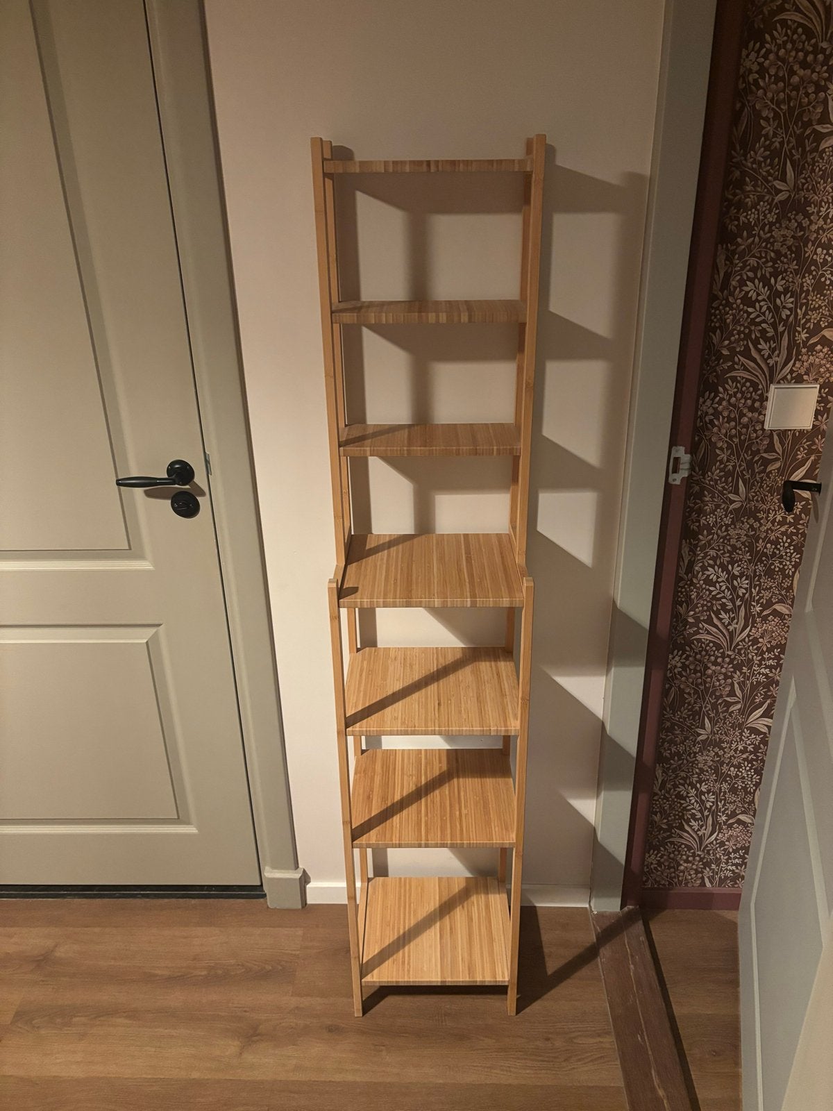 IKEA RÅGRUND stellingkast bamboe, zo goed als nieuw, Ophalen of Verzenden, Zo goed als nieuw