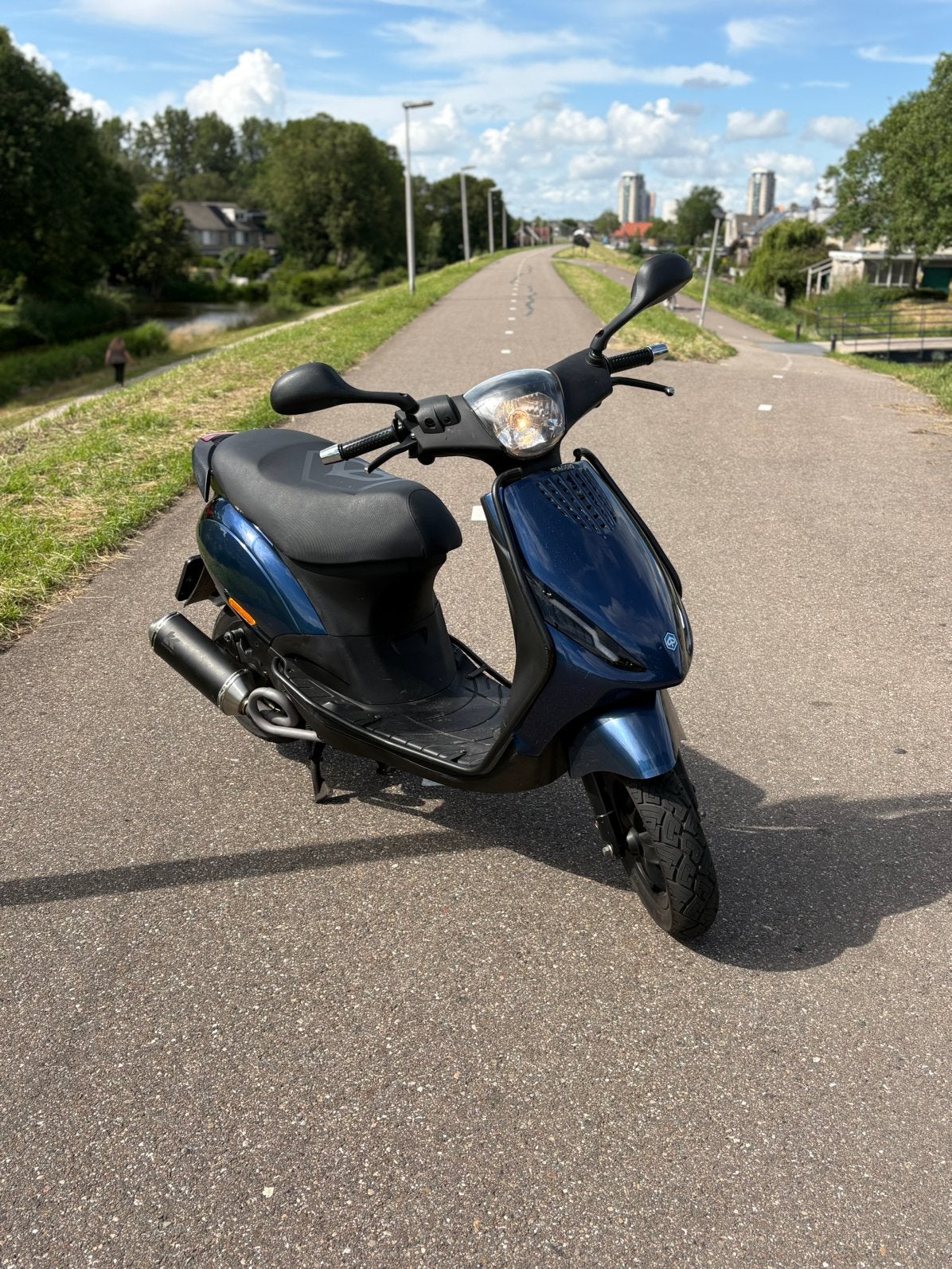 Piaggio zip 80cc brom | nette staat | 2017, Maximaal 45 km/u, Zip, Ophalen of Verzenden, Zo goed als nieuw