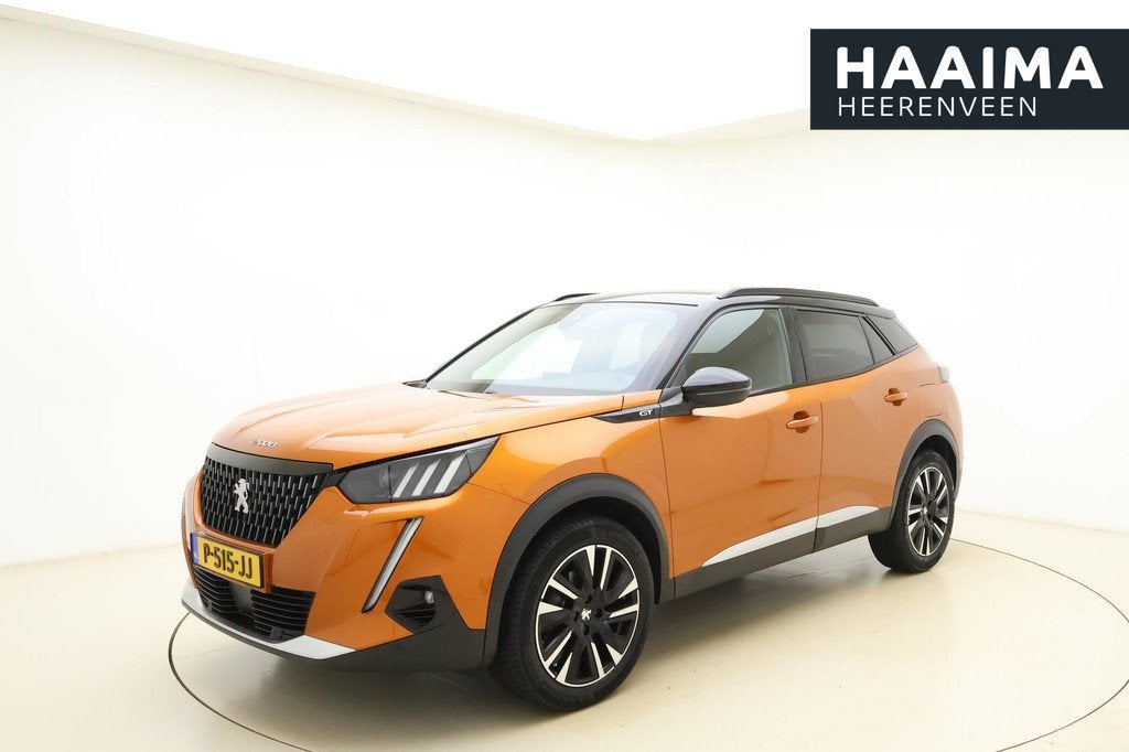 Peugeot 2008 1.2 Turbo GT Pack 155pk Automaat | Navigatie |, Auto's, Peugeot, Gebruikt, Euro 6, Origineel Nederlands, 1180 kg
