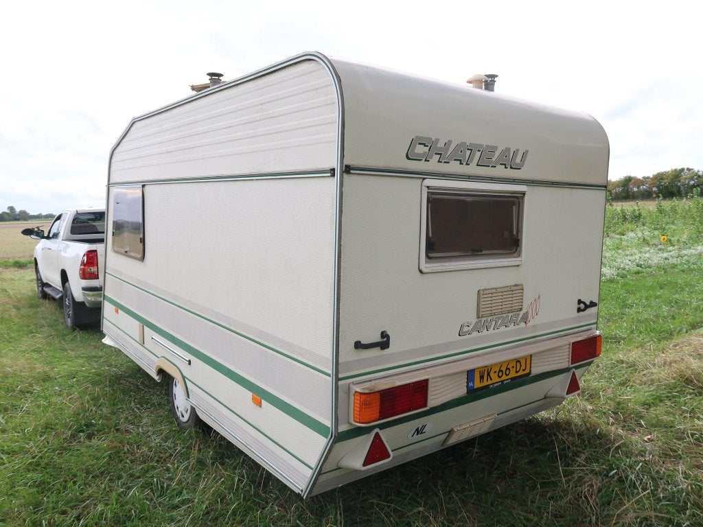 Chateau Cantara 380 / Isabella voortent, Caravans en Kamperen, Chateau, Rondzit, Tot en met 2, Bedrijf