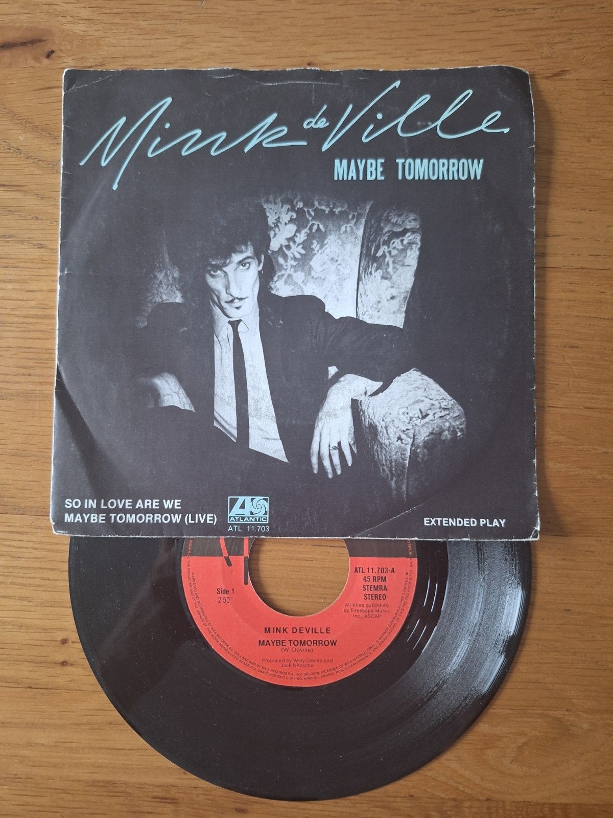 Mink DeVille - Maybe Tomorrow (Extended Play), Gebruikt, 7 inch, Ophalen of Verzenden, 1970 - 1979