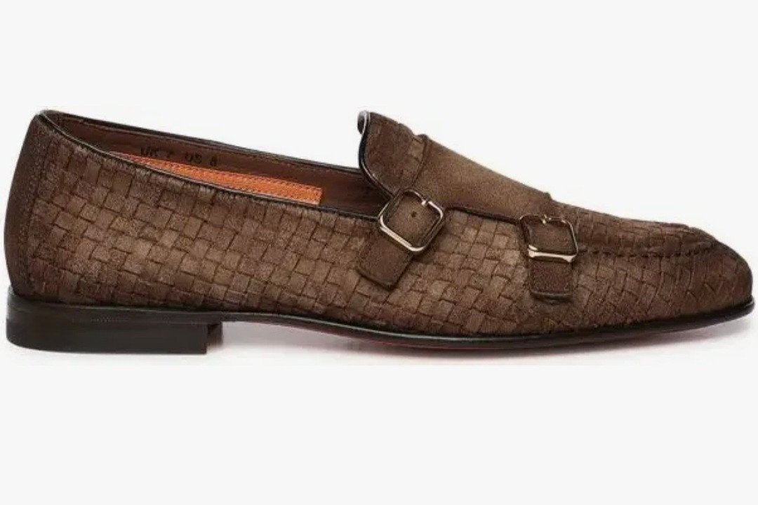 Santoni Loafers Maat 45 Normaal 899 nu 499, Bruin, Verzenden, Nieuw, Santoni