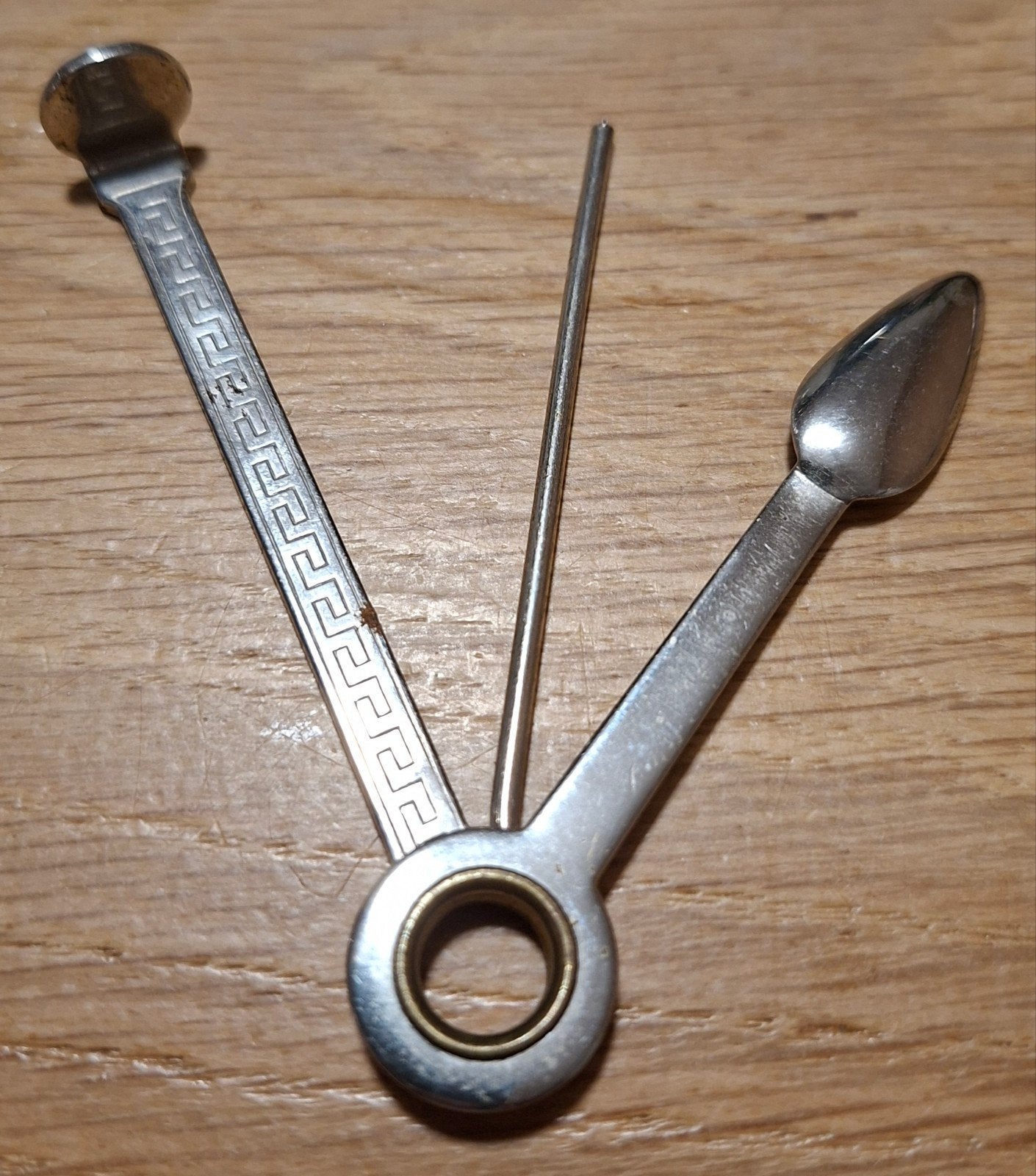 Vintage Pijp Bestek Set - 3-in-1 Pijpgereedschap, Ophalen of Verzenden, Gebruikt, (Water)pijp