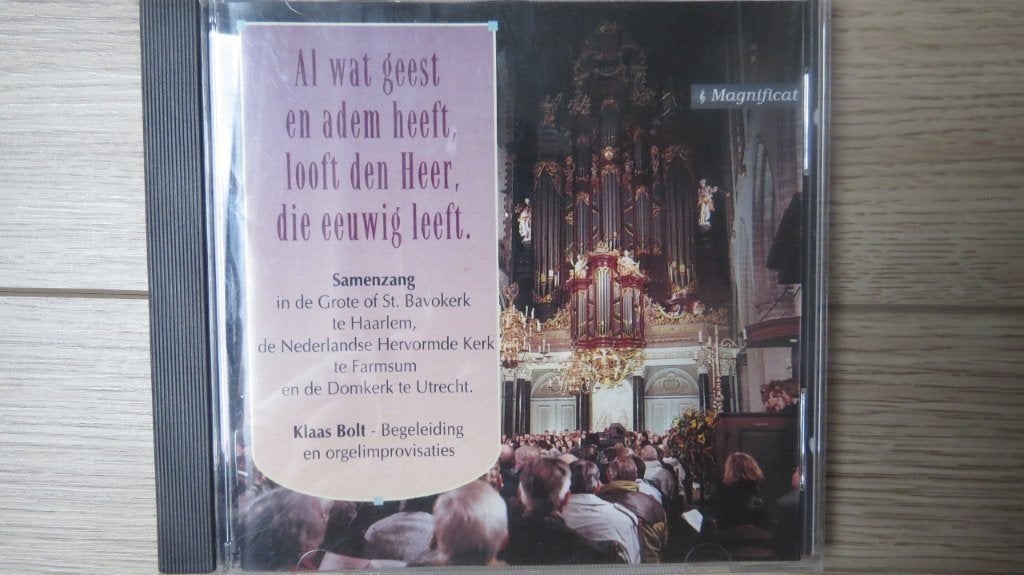 Cd orgel en samenzang: Klaas Bolt Al wat geest en adem heeft, Cd's en Dvd's, Cd's | Religie en Gospel, Ophalen of Verzenden, Zo goed als nieuw