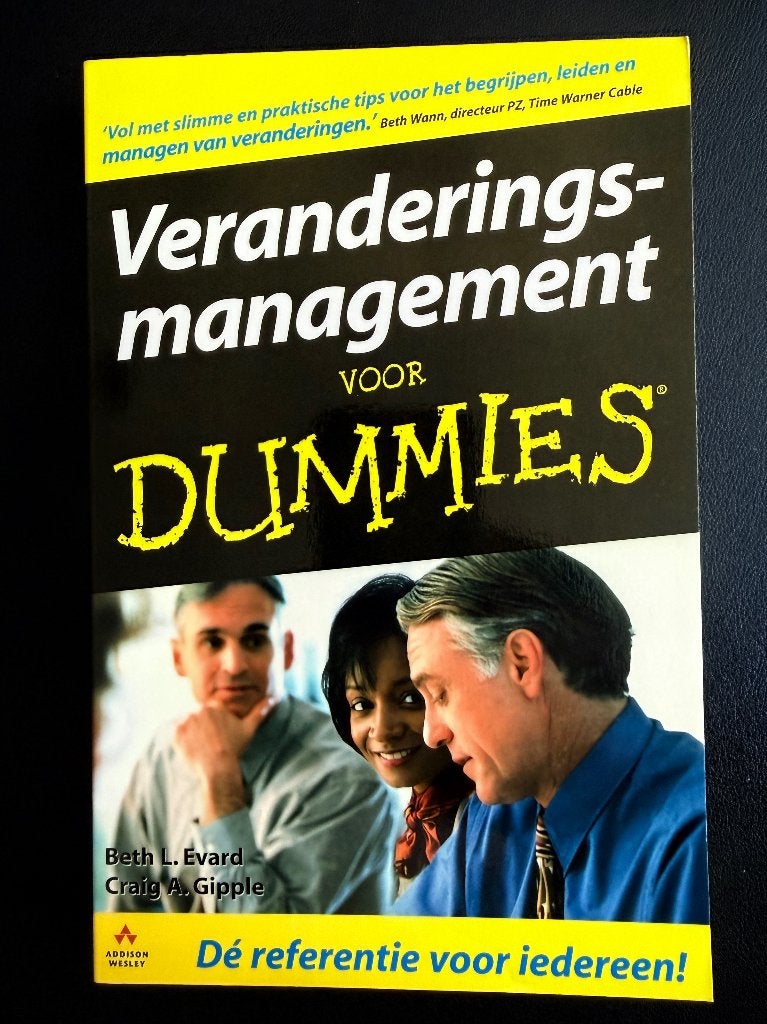 Boek Veranderingsmanagement voor Dummies, Nieuw, Ophalen of Verzenden, Beth L. Evard, Cognitieve psychologie