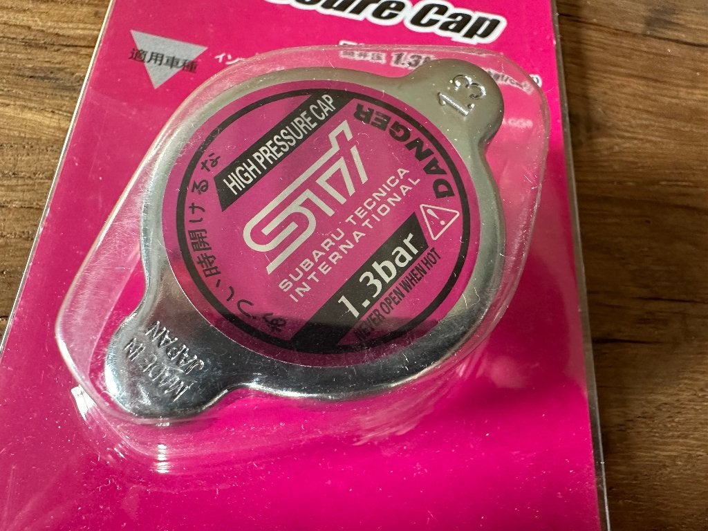 Subaru STI radiatorcap radiatordop - diverse modellen, Ophalen of Verzenden