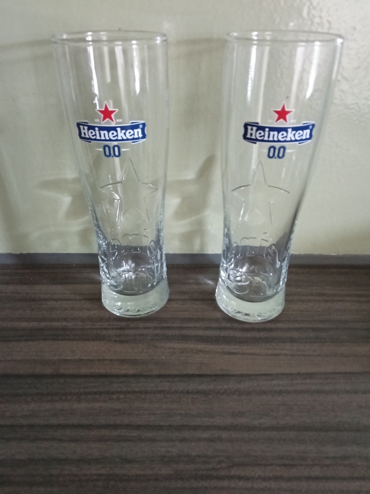 Heineken 0.0 Bierglazen, Verzamelen, Biermerken, Ophalen of Verzenden, Nieuw