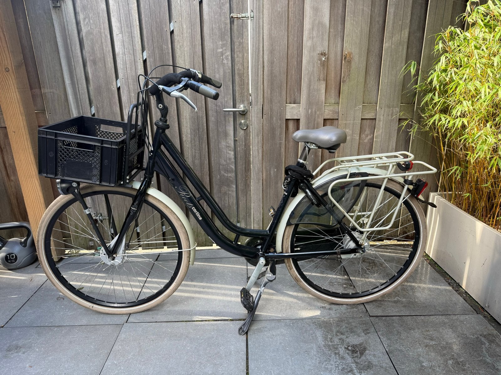 Cortina Roots Transportfiets met Lage Instap - Moederfiets, Fietsen en Brommers, Trommelrem, Ophalen, Overige merken, 53 tot 56 cm