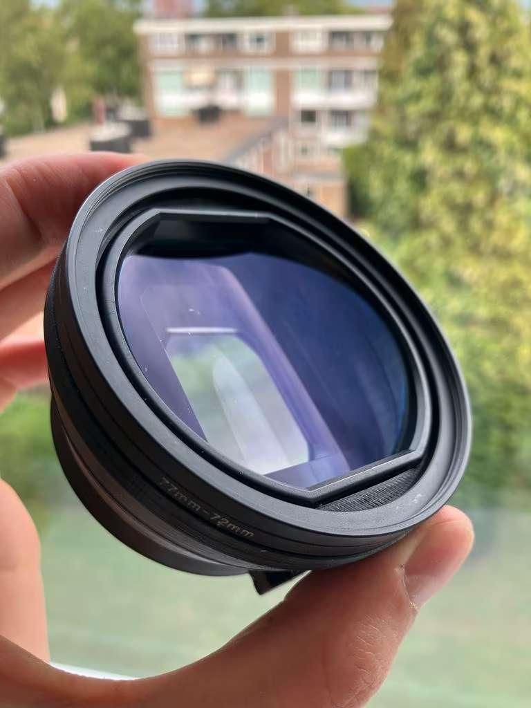 Focus Through Anamorphic Lens 1.33x + 3D printed jacket, Ophalen, Gebruikt, Overige typen