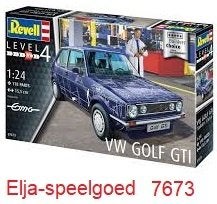 Modelbouw Revell VW GOLF 1 GTI 1:24 bouwdoos 7673 auto, Auto, Revell, Groter dan 1:32, Nieuw