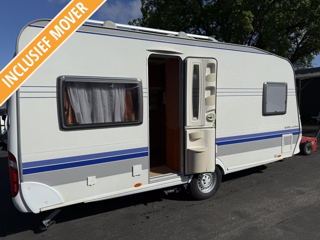 HOBBY EXCELLENT 460 UFE FRANSBED RONDZIT MOVER TENT (TOP), Caravans en Kamperen, Caravans, Hobby, Bedrijf, Overige typen, 4 tot 5 meter