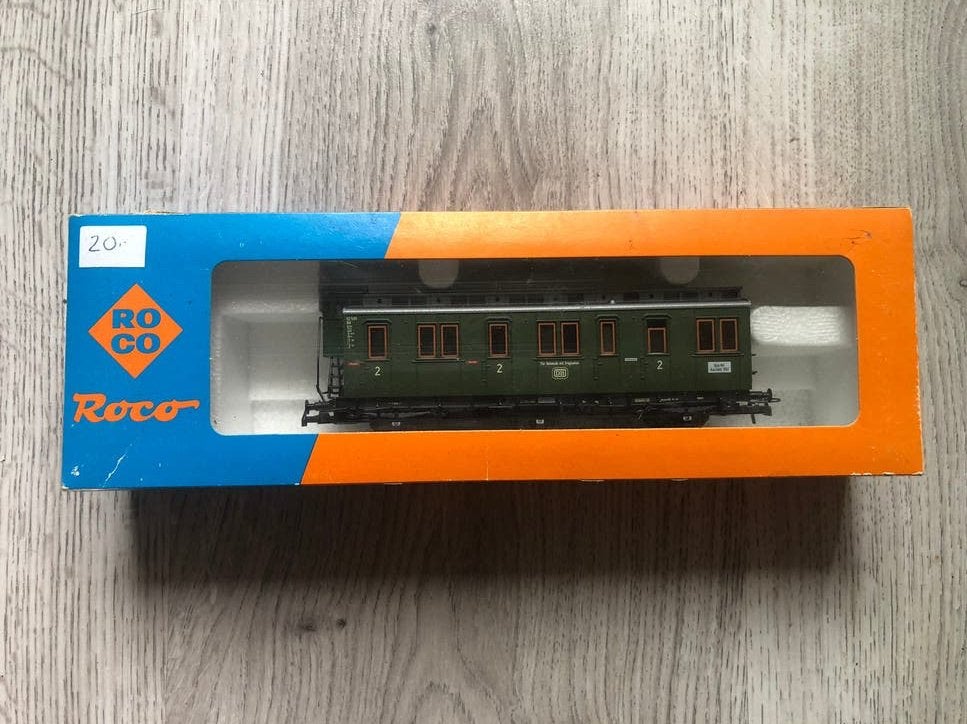 Roco 44205A, Pruisisch rijtuig H0, Hobby en Vrije tijd, Modeltreinen | H0, Gelijkstroom, Wagon, Ophalen of Verzenden, Zo goed als nieuw