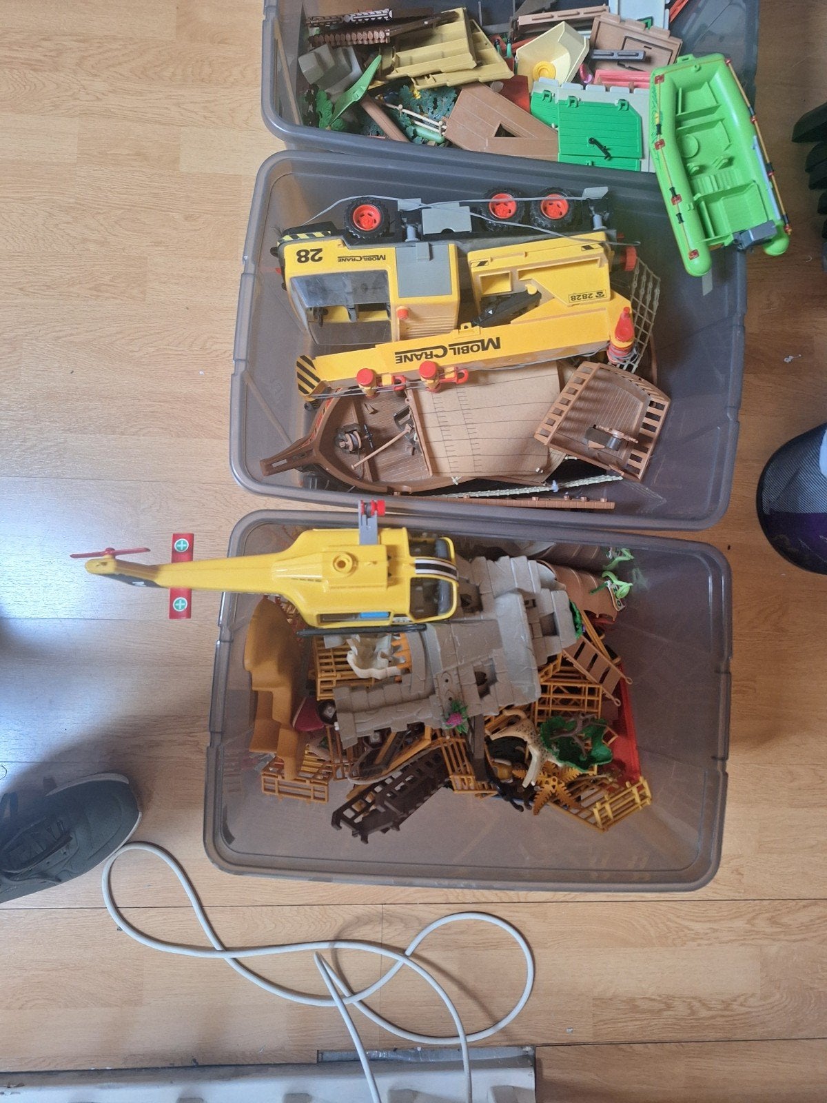 Grote partij vintage Playmobil, Ophalen, Gebruikt