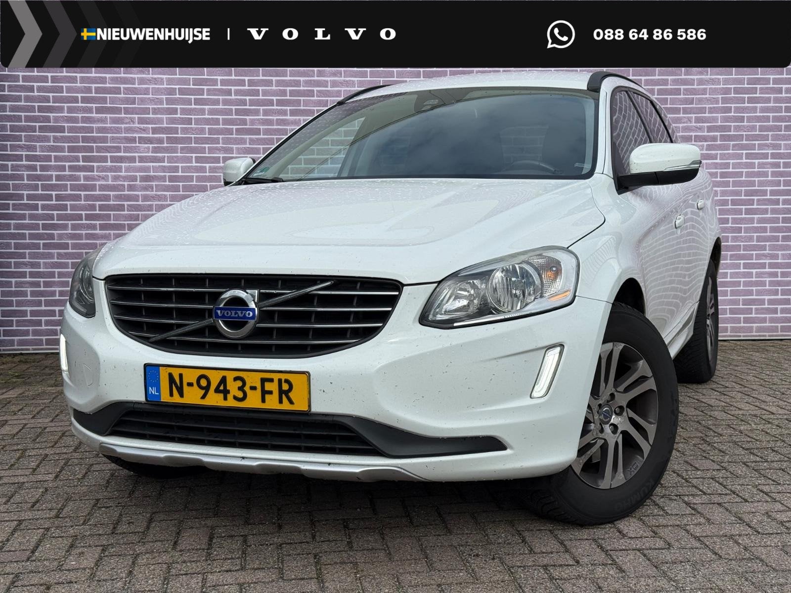 Volvo XC60 2.0 D3 FWD Momentum | Volledig dealer onderhouden, Voorwielaandrijving, Euro 5, 136 pk, Gebruikt