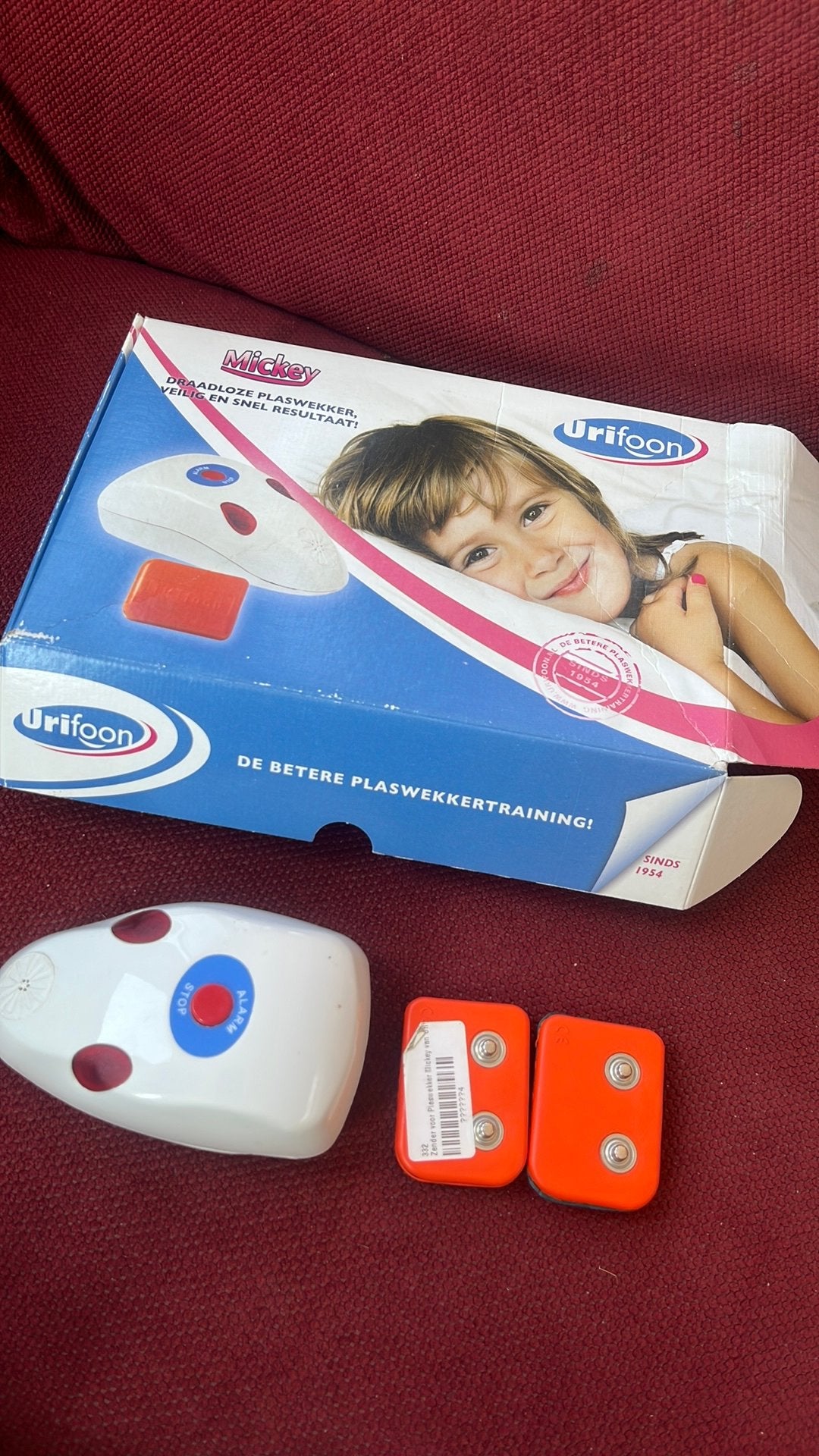 Urifoon plaswekker, Ophalen of Verzenden, Gebruikt