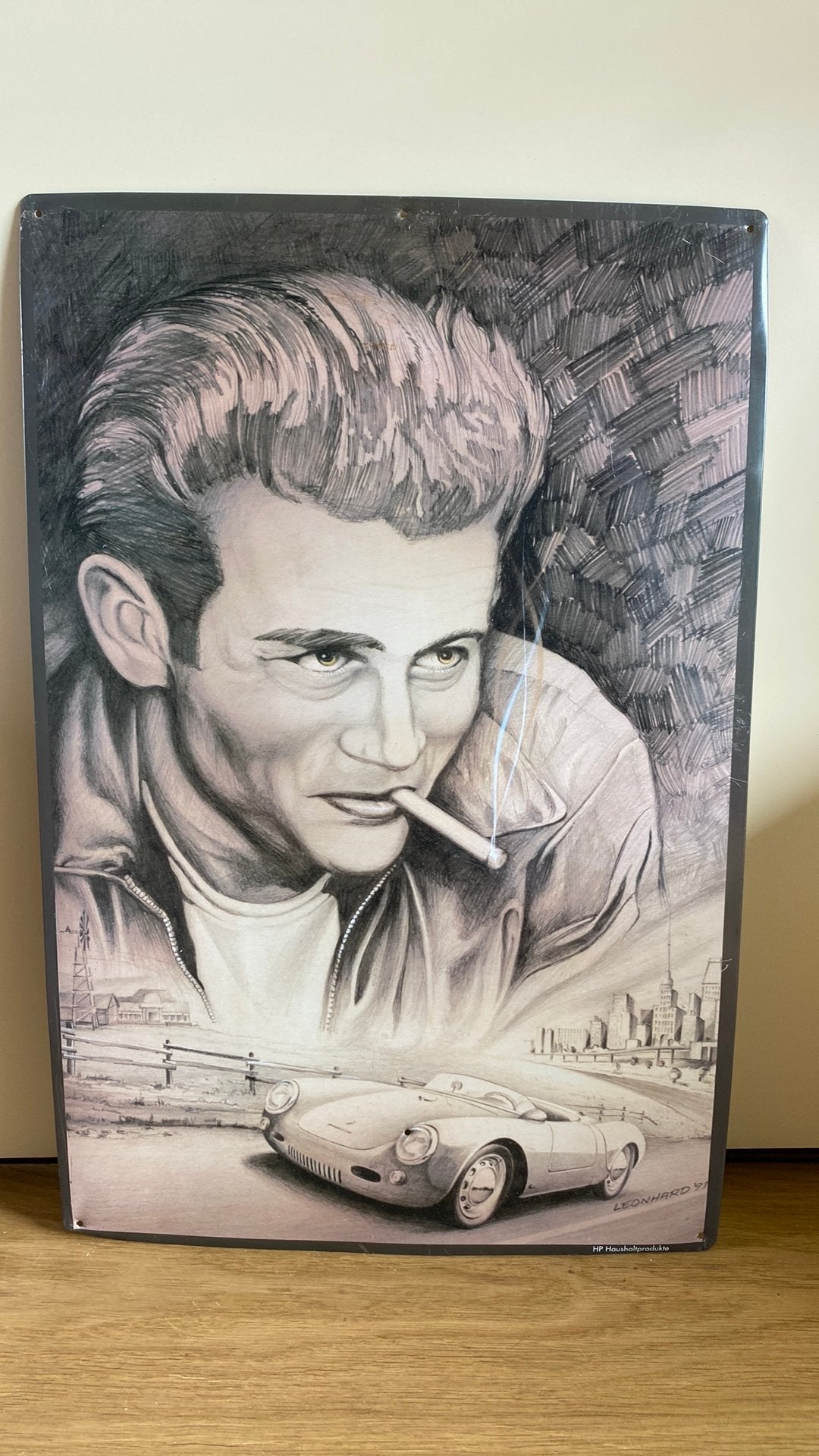James Dean wandplaat HP Haushaltprodukte, Ophalen, 50 – 75, Minder dan 50 cm, Gebruikt