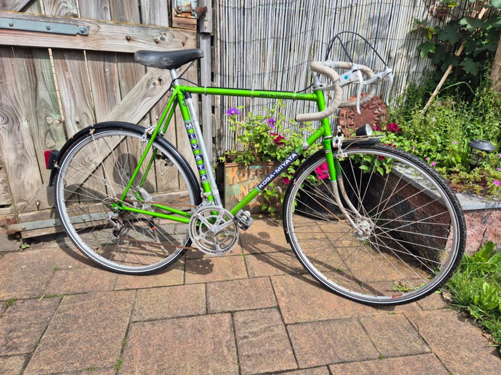 Vintage Koga Miyata Sportfiets - Gent's Touring, 28 inch, Gebruikt, 10 tot 15 versnellingen, Velgrem