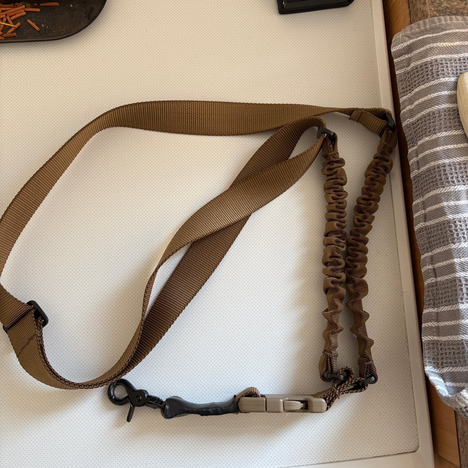 Wapenriem / Airsoftgun Sling - Bruin, Ophalen of Verzenden, Zo goed als nieuw