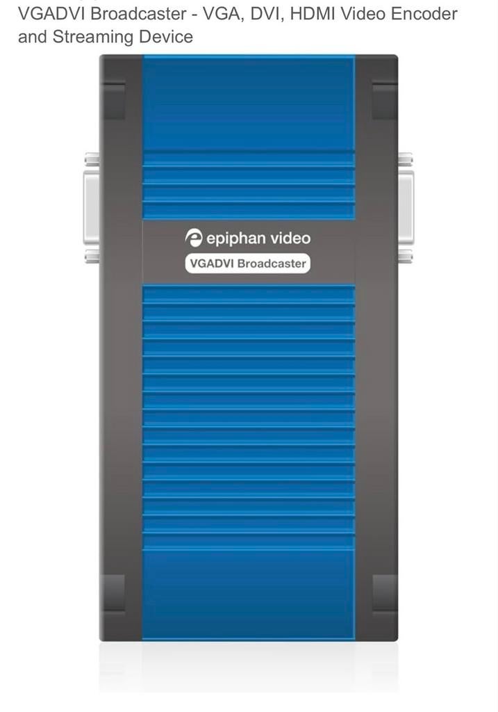 Epiphan Video VGADVI Broadcaster - Video Encoder, Ophalen, Nieuw
