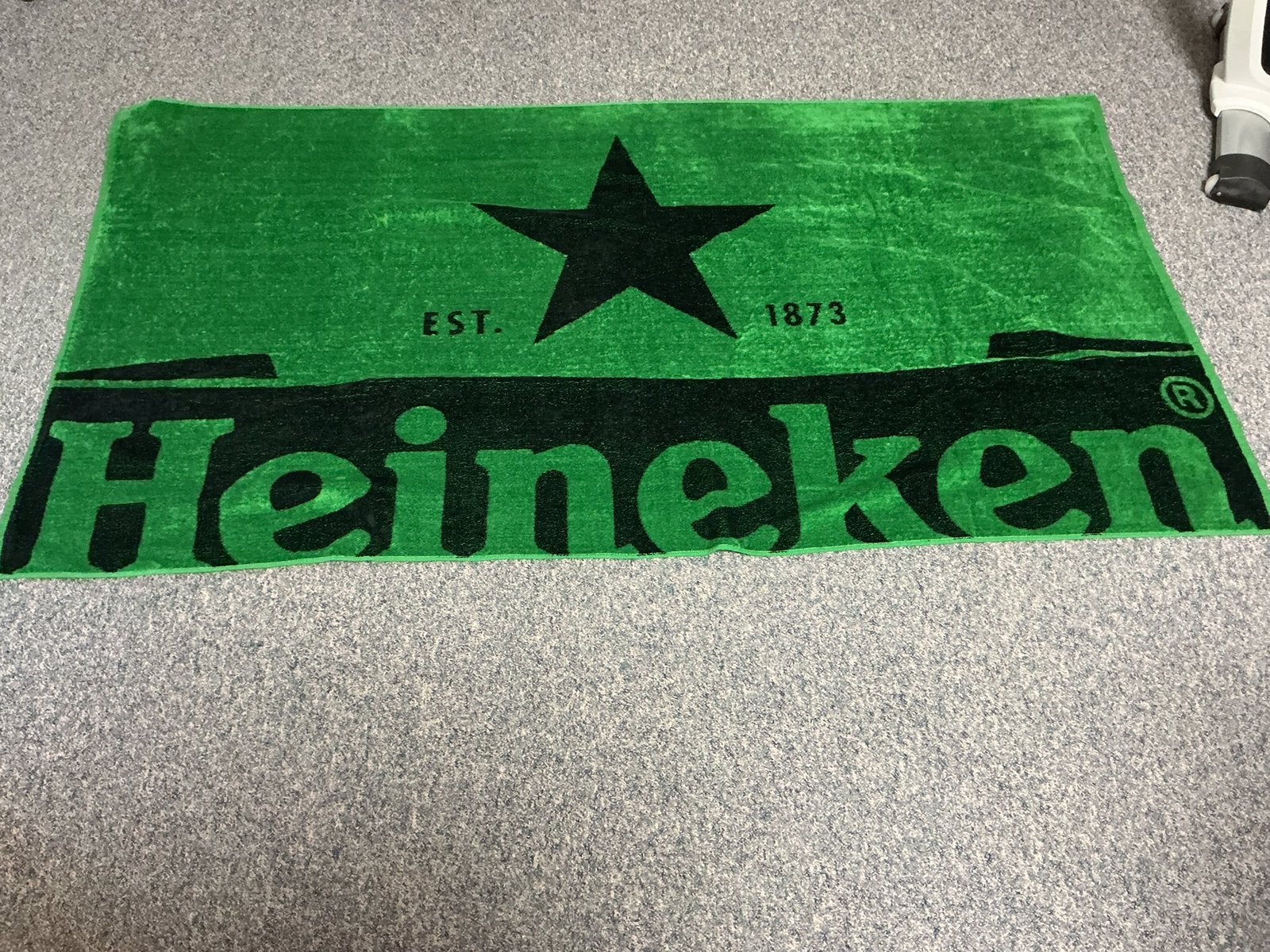 Heineken badlaken, Verzenden, Nieuw, Wit