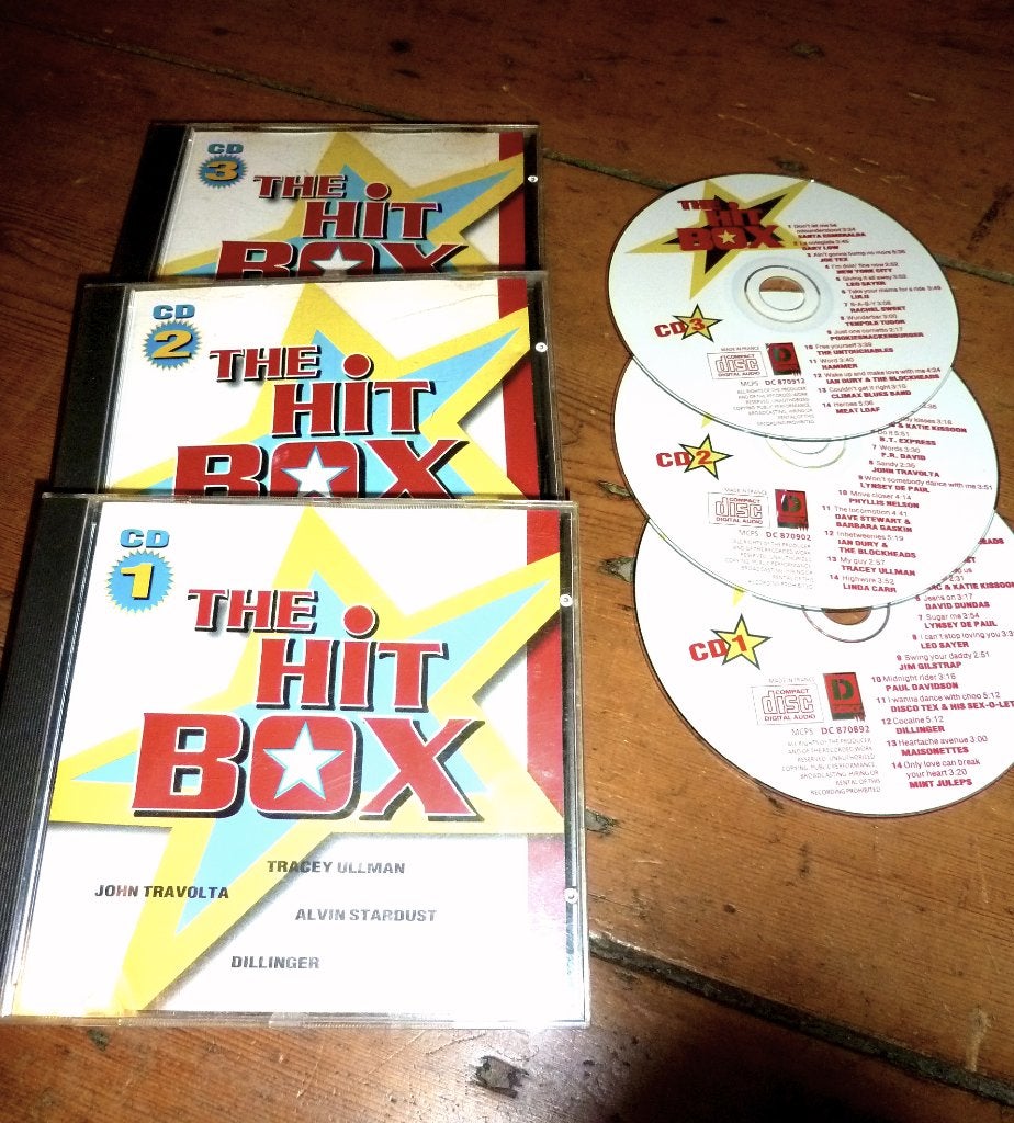 cd  3CD SET THE HITBOX Disky - 1996 -, Ophalen of Verzenden, Zo goed als nieuw