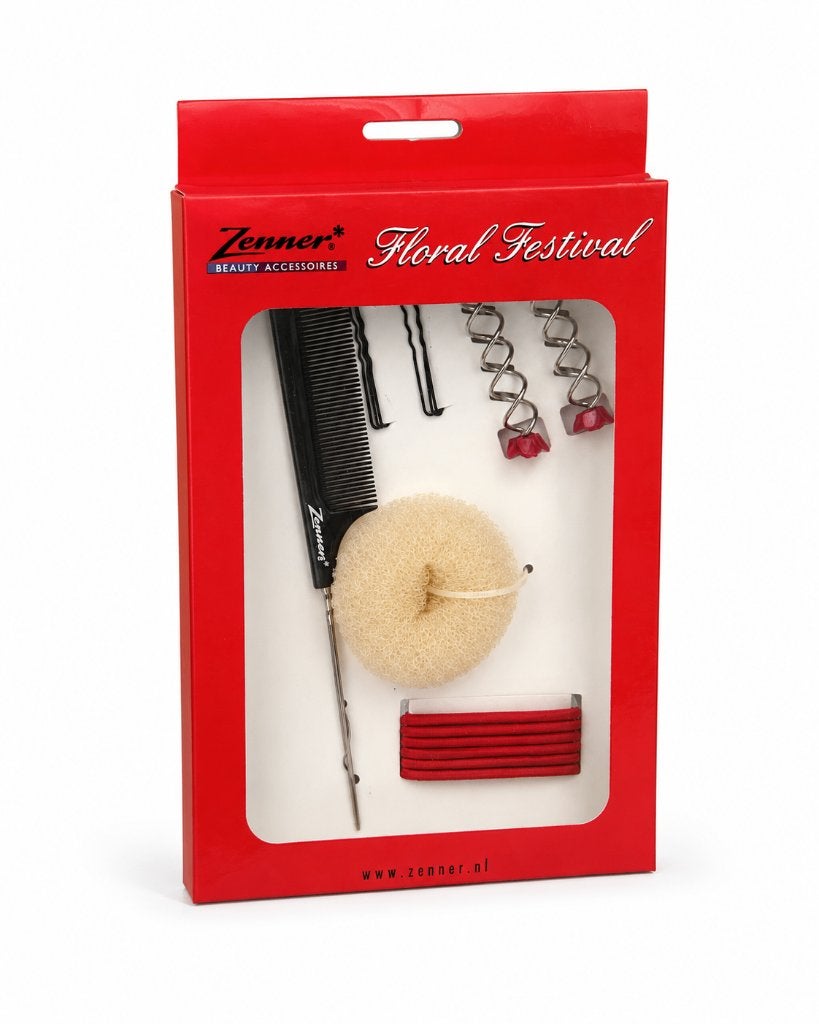 Zenner Floral Festival haaraccessoireset – 16-delig, ., Overige typen, Nieuw, Ophalen of Verzenden