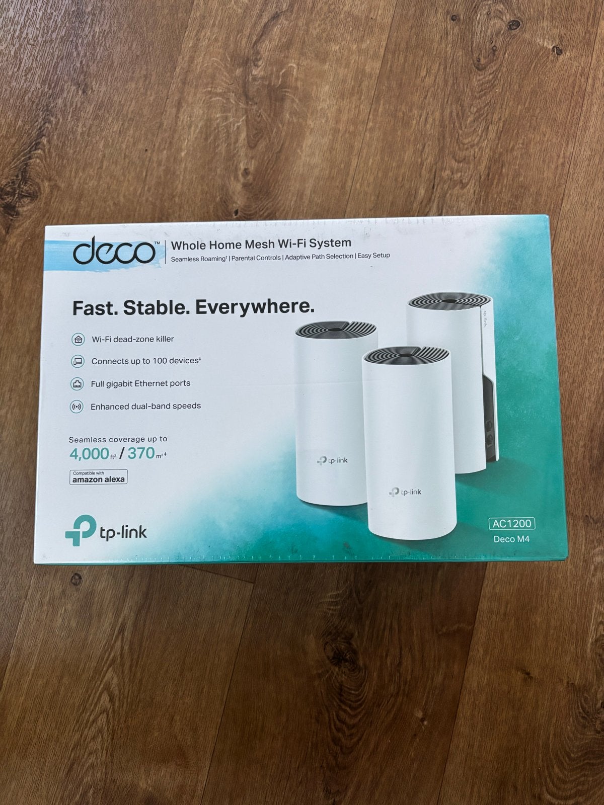 TP-Link Deco M4(3-pack) Whole Home Mesh Wi-Fi System NIEUW, Ophalen of Verzenden, Nieuw, TP-Link