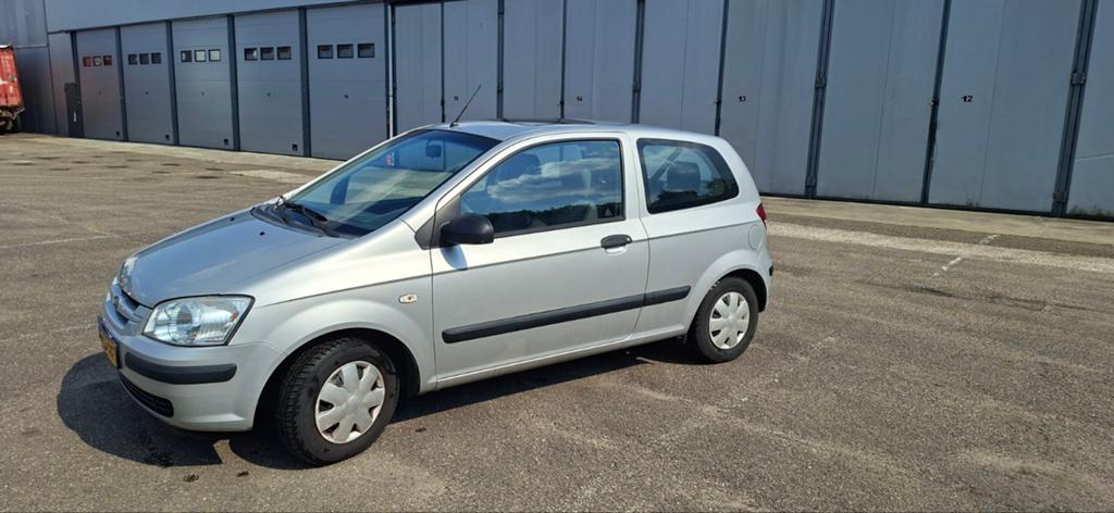 Hyundai Getz 1.1 5DRS 2006 Grijs, Voorwielaandrijving, 450 kg, 31 €/maand, 4 cilinders