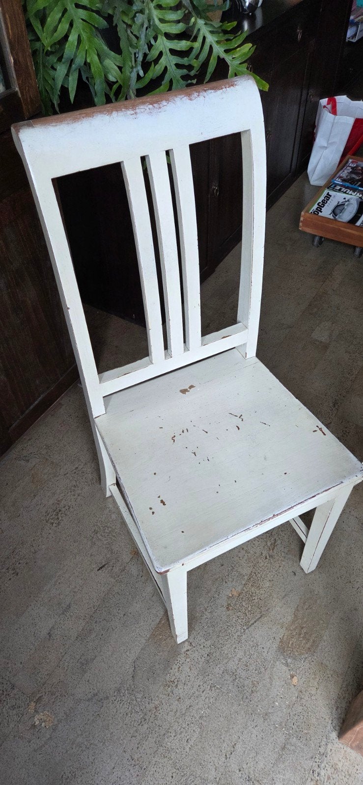 Eettafel met 5 stoelen, Ophalen, Gebruikt, 100 tot 150 cm, 50 tot 100 cm