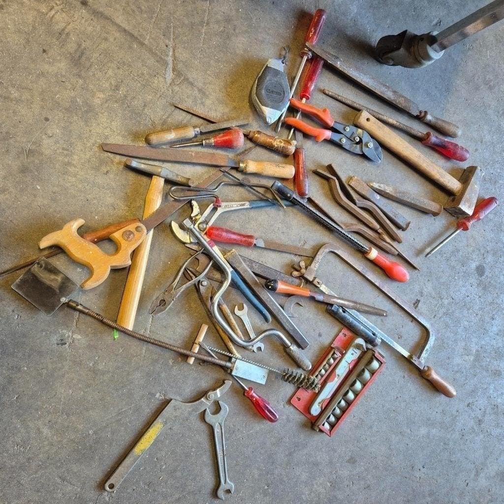 partij handgereedschap zie foto's   IN ÉÉN KOOP, Ophalen, Gebruikt
