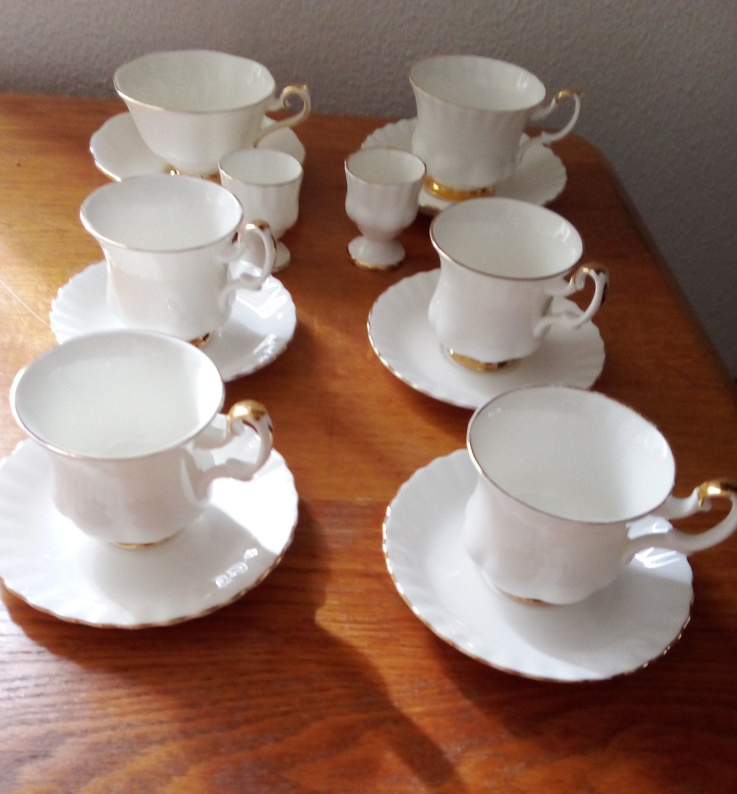 Royal Albert Val D'Or 8 sruks, Ophalen of Verzenden