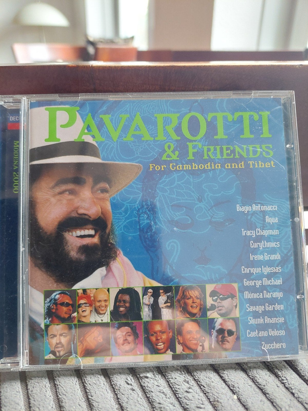 Pavarotti & Friends For Cambodia and Tibet CD, Cd's en Dvd's, Overige componisten, Modernisme tot heden, Ophalen of Verzenden